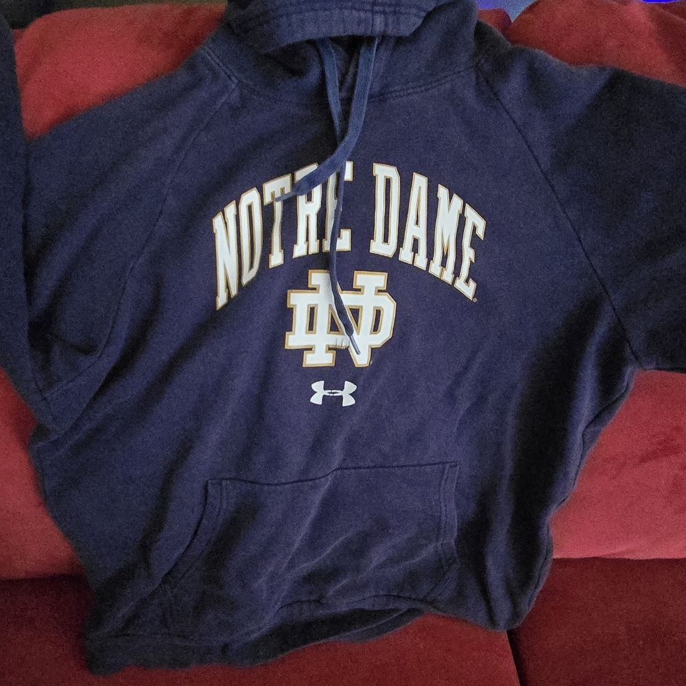 Under Armour Notre Dame Navy Hoodie